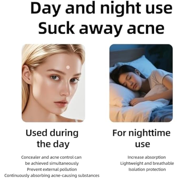 STRBOXONG ACNE PIMPLE PATCHES FOR FACE, SKIN CONTROL PIMPLE PATCH,HYDROCOLLOID PIMPLE PATCH FOR COVERING ZITS AND BLEMISHES,SPOT STICKERS FOR FACE AND SKIN(180 COUNT) - Image 4